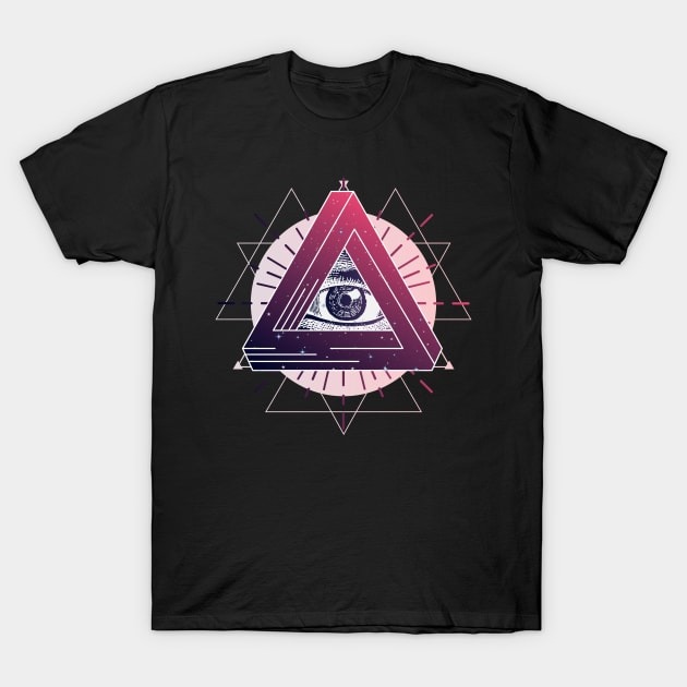 All Seeing Eye T-Shirt by Urban_Vintage